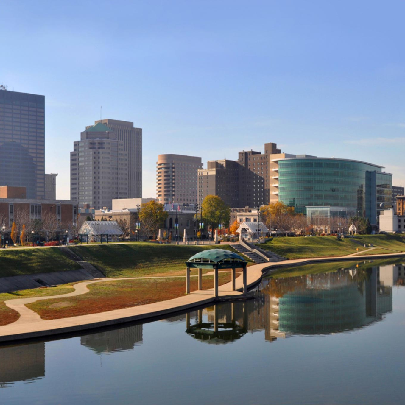 Downtown Dayton River View