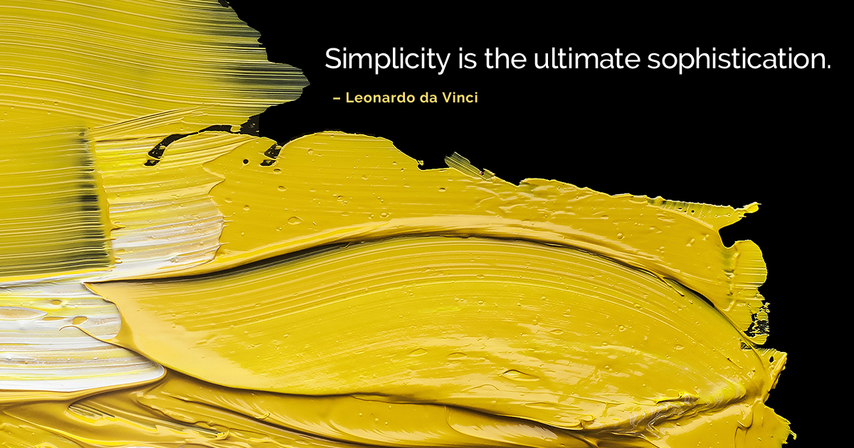 Leonardo-simplicty