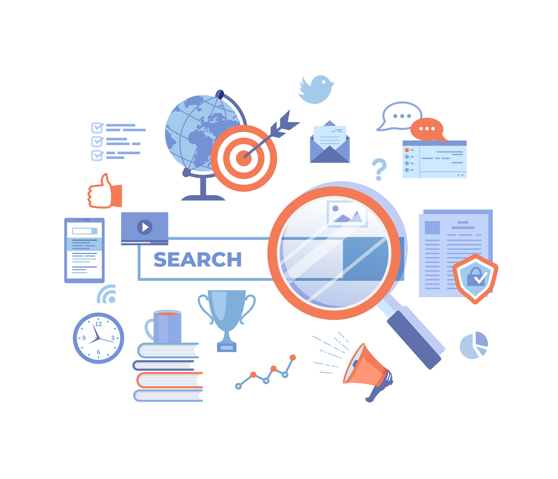 search engine optimization illustration 