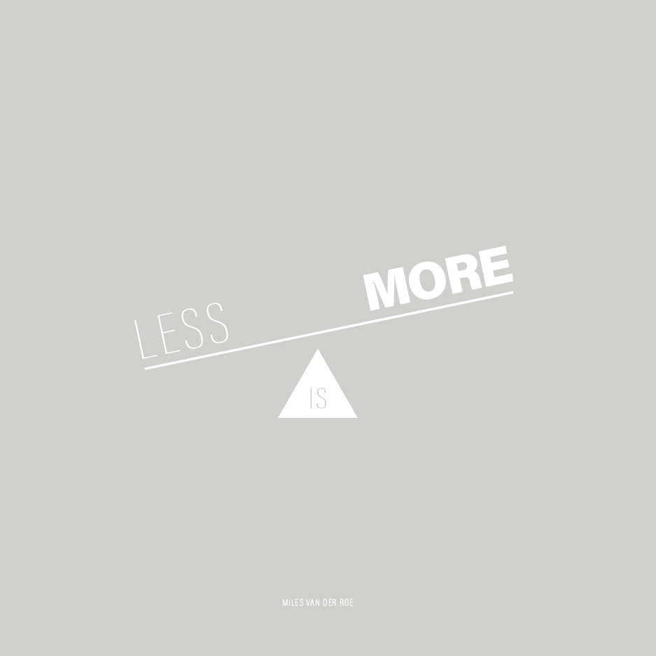 less-is-more-simplicity