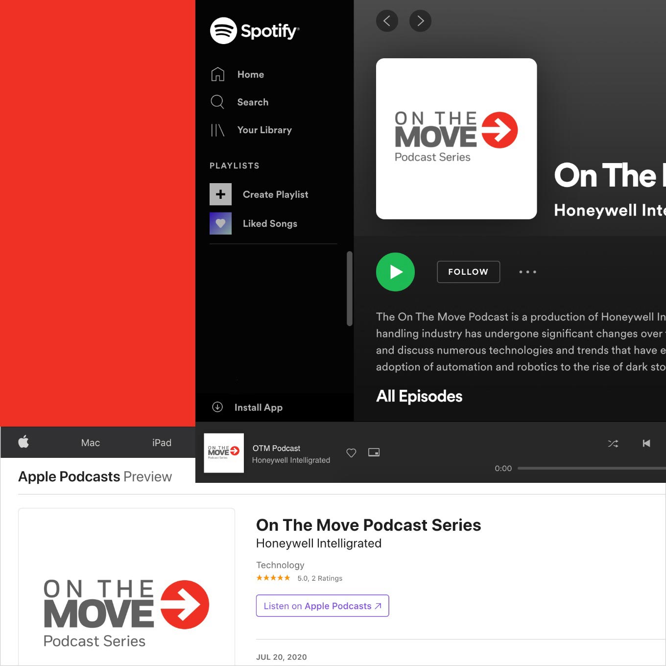 On The Move podcast series