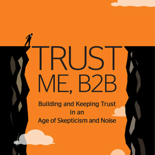 Trust me, b2b book thumbnail